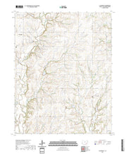 US Topo 7.5-minute map for Cloverdale KS