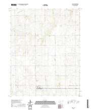 US Topo 7.5-minute map for Coats KS