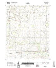 US Topo 7.5-minute map for Coats NE KS