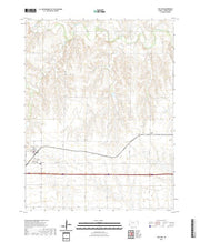 US Topo 7.5-minute map for Collyer KS