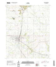 US Topo 7.5-minute map for Columbus KS