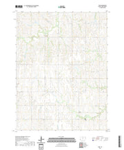 US Topo 7.5-minute map for Cora KS