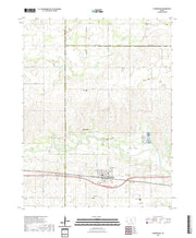 US Topo 7.5-minute map for Cunningham KS