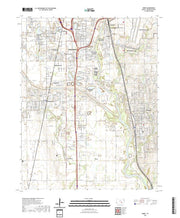 US Topo 7.5-minute map for Derby KS