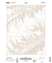 US Topo 7.5-minute map for Dewey Ranch KS