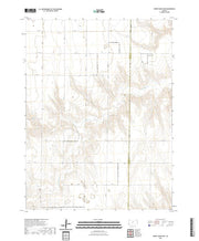 US Topo 7.5-minute map for Dewey Ranch NW KS