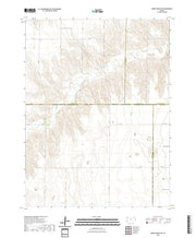 US Topo 7.5-minute map for Dewey Ranch SW KS