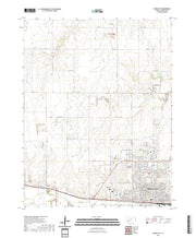 US Topo 7.5-minute map for Dodge City KS