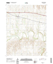 US Topo 7.5-minute map for Dorrance KS