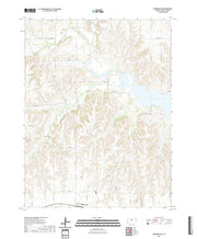 US Topo 7.5-minute map for Dorrance NW KS