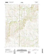 US Topo 7.5-minute map for Dover KS