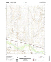 US Topo 7.5-minute map for East Bridge Creek South KS