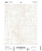 US Topo 7.5-minute map for East Kiowa Creek South KS