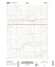 US Topo 7.5-minute map for Edson KS