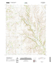 US Topo 7.5-minute map for Elgin NE KS