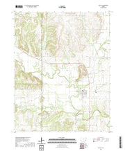 US Topo 7.5-minute map for Elk City KS