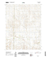 US Topo 7.5-minute map for Ellis SE KS