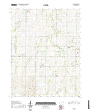 US Topo 7.5-minute map for Elmo KS