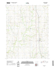 US Topo 7.5-minute map for Elsmore KS