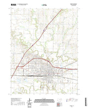 US Topo 7.5-minute map for Emporia KS