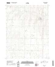 US Topo 7.5-minute map for Ensign SE KS