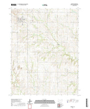 US Topo 7.5-minute map for Eskridge KS