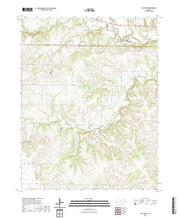 US Topo 7.5-minute map for Fall River KS