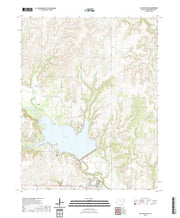 US Topo 7.5-minute map for Fall River Lake KS