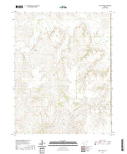 US Topo 7.5-minute map for Fancy Canyon KS