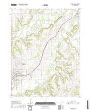 US Topo 7.5-minute map for Garnett East KS