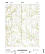 US Topo 7.5-minute map for Garnett SE KS