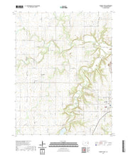 US Topo 7.5-minute map for Garnett West KS