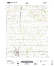 US Topo 7.5-minute map for Girard KS