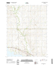 US Topo 7.5-minute map for Glen Elder North KS