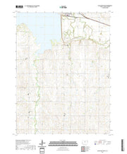 US Topo 7.5-minute map for Glen Elder South KS