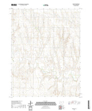 US Topo 7.5-minute map for Gove NE KS