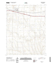 US Topo 7.5-minute map for Grainfield KS