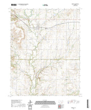 US Topo 7.5-minute map for Grenola KS