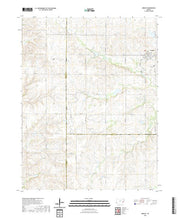 US Topo 7.5-minute map for Gridley KS