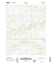 US Topo 7.5-minute map for Gridley SE KS