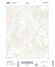 US Topo 7.5-minute map for Hackberry Creek KS