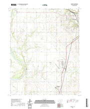 US Topo 7.5-minute map for Hackney KS