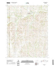 US Topo 7.5-minute map for Haddam KS