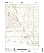 US Topo 7.5-minute map for Halstead KS