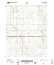 US Topo 7.5-minute map for Halstead NW KS