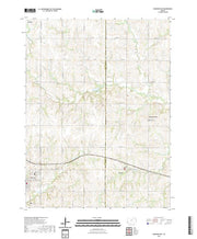 US Topo 7.5-minute map for Hanover East KS