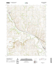 US Topo 7.5-minute map for Hanover West KS