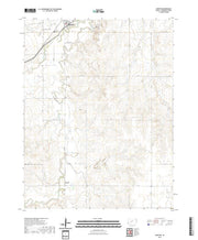 US Topo 7.5-minute map for Hanston KS