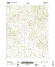 US Topo 7.5-minute map for Hardtner NW KS