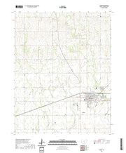 US Topo 7.5-minute map for Harper KS